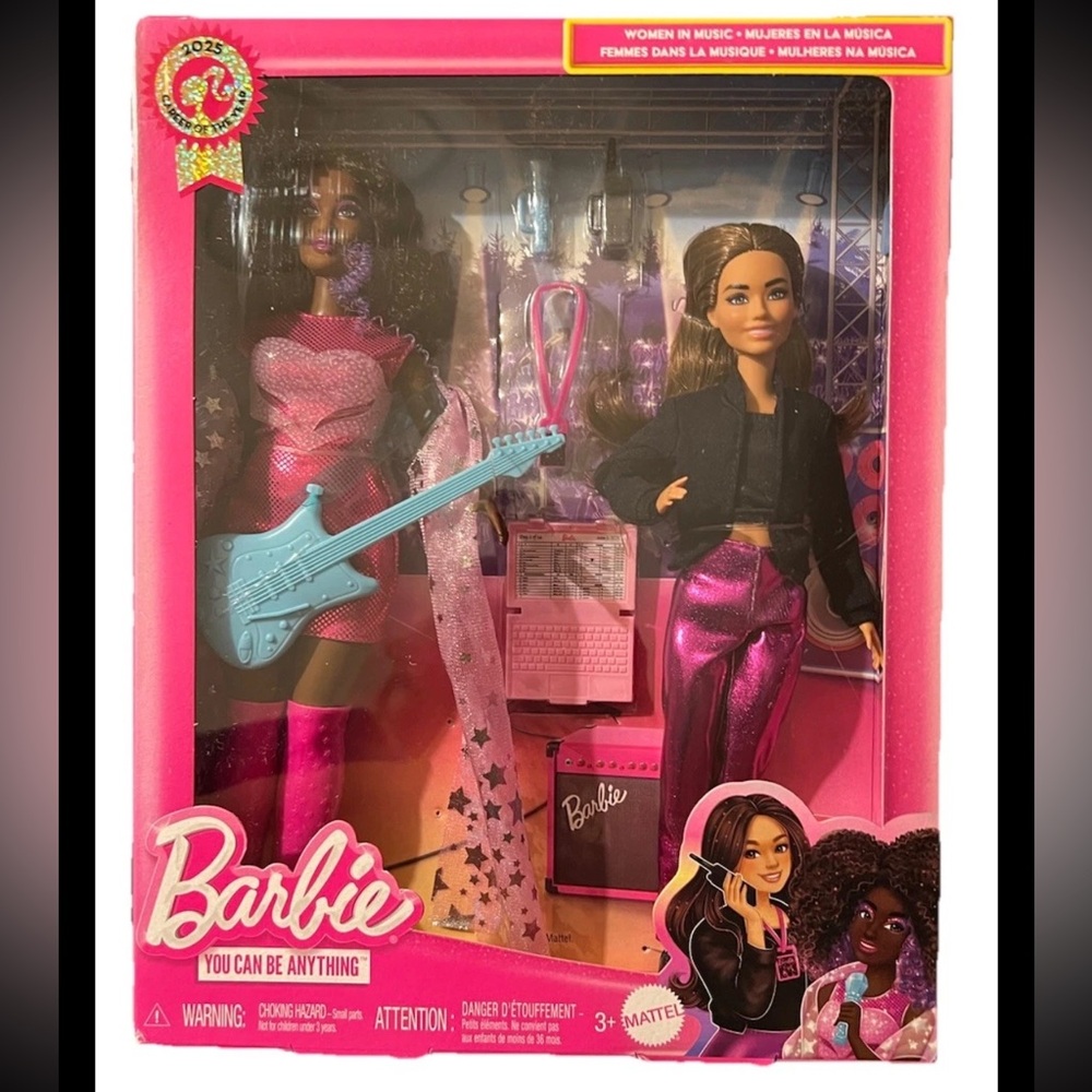 Barbie Career of the Year 2025 Women in Music Two Doll Set